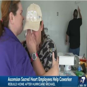 Ascension associates help co-workers rebuild from hurricane destruction