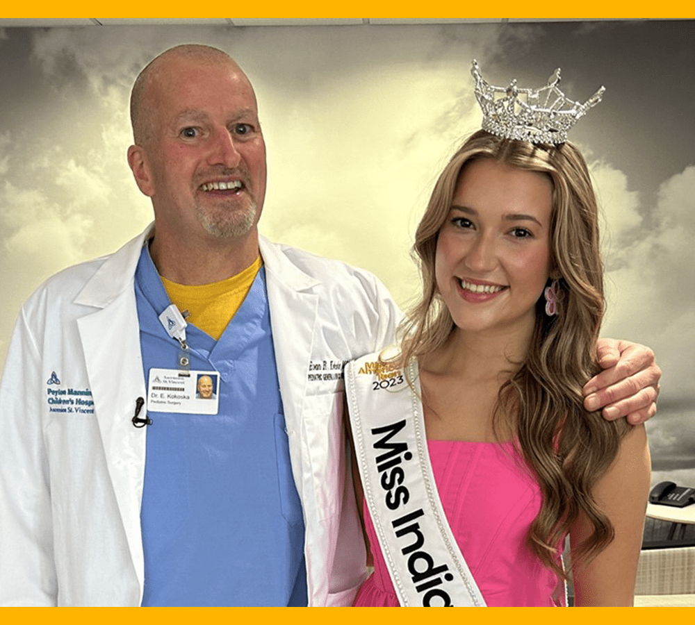 Miss Indiana’s Teen’s emergency surgery at Peyton Manning Children’s Hospital doesn’t hold her back